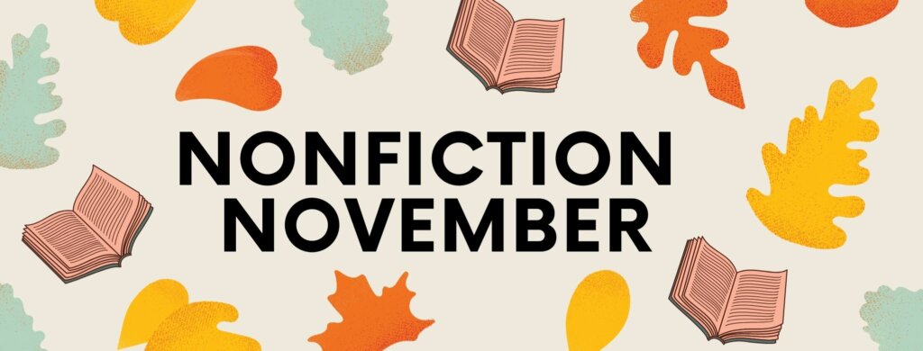 A banner for non-fiction November