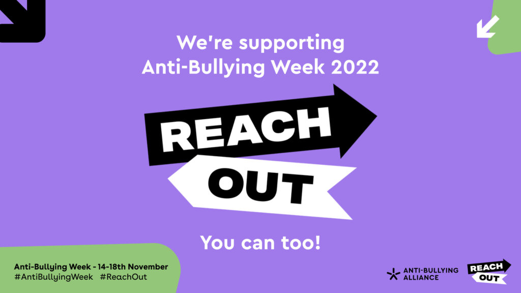 Anti Bullying Week banner.