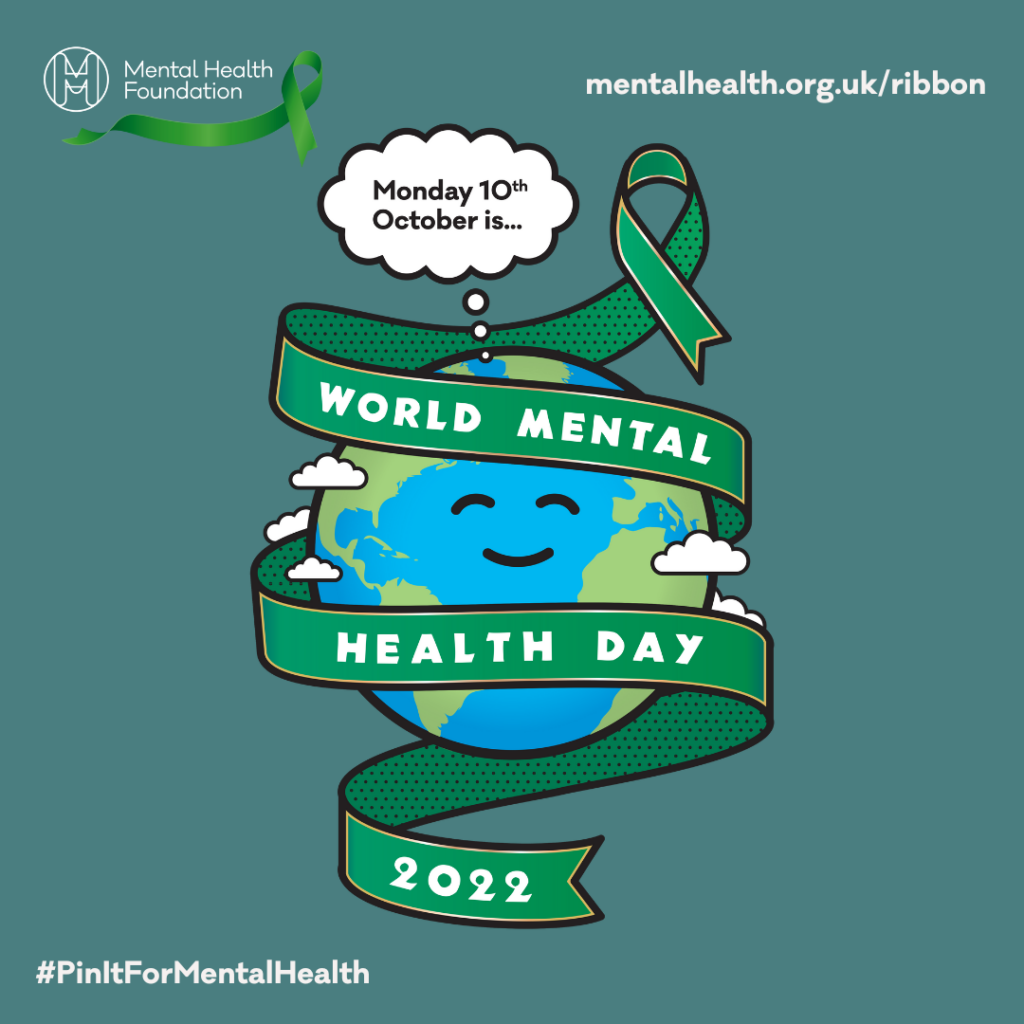 World Mental Health Day banner.