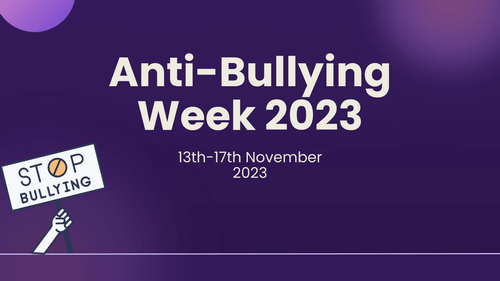 Anti Bullying Week 2023 - Awareness Days Events Calendar 2023