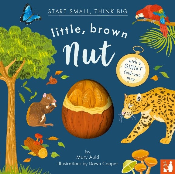 "Little Brown Nut" Book cover. 