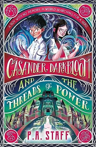 "Casander Darkbloom" book cover.