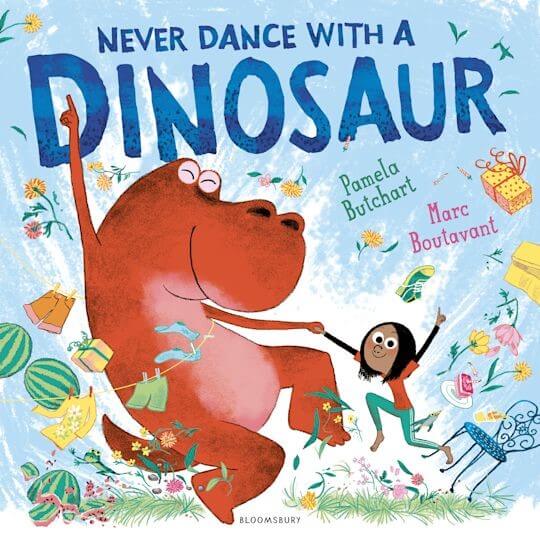 Never Dance with a Dinosaur Book Cover